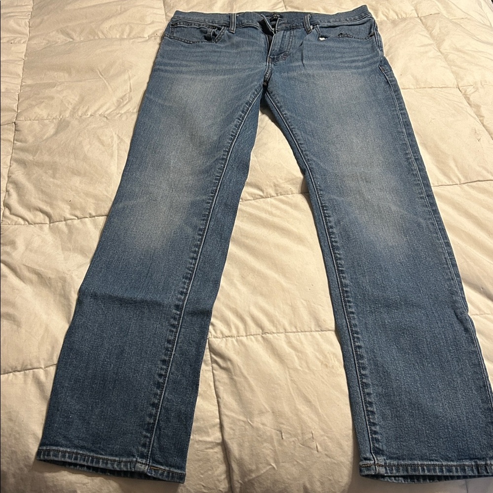 J.Crew Re-Imagined Flex Straight  Woman Medium Wash Denim Jeans W30/L30